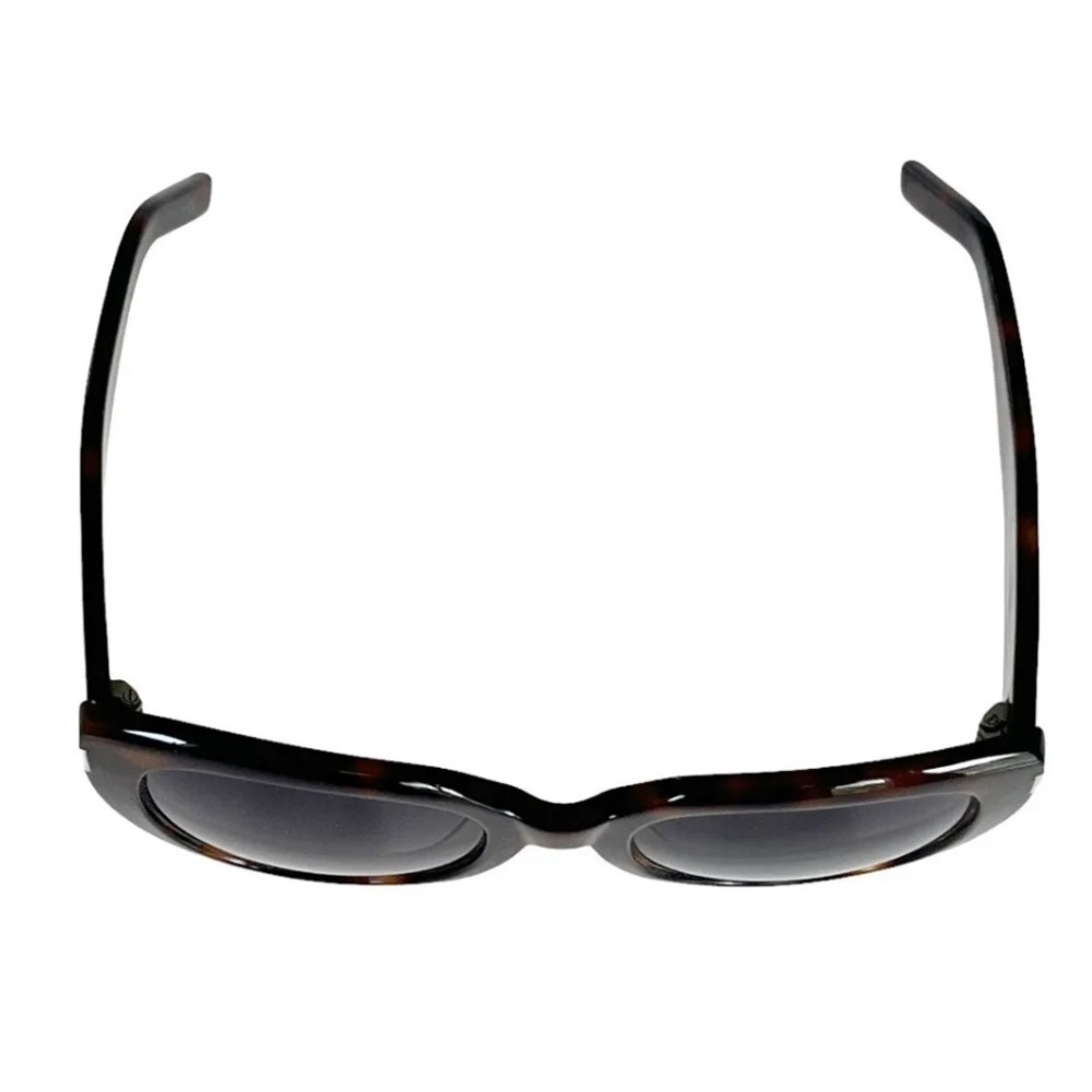 SAINT LAURENT Women's Brown Tortoise Shell Oversize Sunglasses - Picture 10 of 11